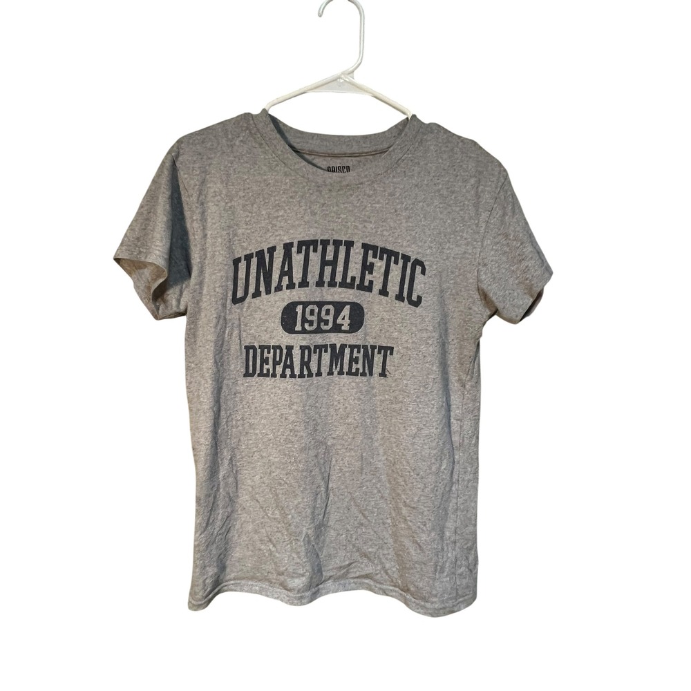 Brisco Women's Size Small T-Shirt Short Sleeve Heather Gray Unathletic Dept 1994